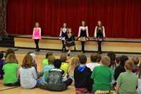 Alcott Students Entertained by Irish Dancers on St. Patrick’s Day
