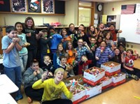 Cherrington Students Trade Candy to Help Others