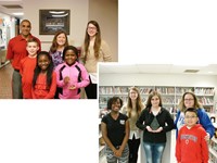Library Link Awards go to Top Borrowers – Annehurst Elementary and Heritage Middle