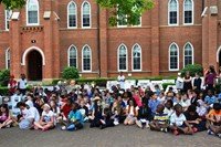 Elementary Students Meet at Otterbein to Share Information about Famous Ohioans