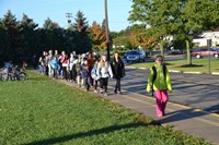 International Walk to School Day was October 8