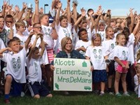 Alcott Students Raise Nearly $12,000 for their School