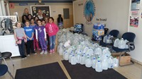 Hawthorne Students Collect Water for Residents of Flint, Michigan