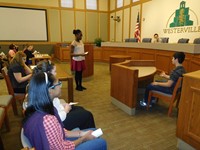 8th Grade Westerville Students Prepare for Regional Mock Trial Competition