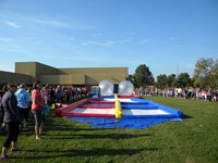 Robert Frost Students Rewarded with Time in the Human Hamster Ball