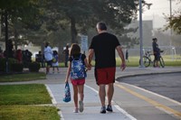 Robert Frost Families Embrace National Walk to School Day on October 7