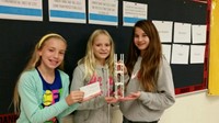 Middle School Science Classes take on the STEM ‘Straw Tower Challenge’