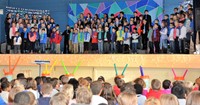 Whittier students perform during the “A Winter Spectacular” concert