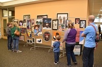 Families view secondary artwork