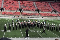 Westerville Central High School Marching Band performs at this year's Buckeye Invitational competition at Ohio State.