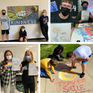 Compilation of art projects organized by Juls Rathje for the 2020-21 school year.