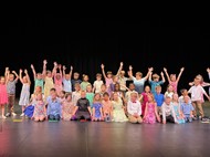 Hanby second-graders perform the Princess and the Frog Fairytale Dance 
