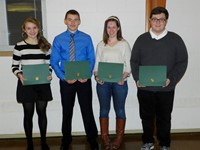 Young Budd Post 171 Bestows Americanism & Government Test Awards