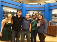 Poetry Out Loud Competitors Featured on WOCC’s “School’s Out” Program