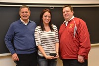 Westerville North’s Amber Knight Receives Service to Youth Award from Rotary Sunrise
