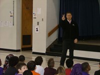 ABC6 Meteorologist Dana Turtle Visits Pointview Elementary Students