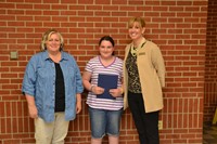 Board Honors Genoa Student for Winning the 2013 Central Ohio Invention Convention