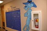 Mysterious Pointview Panther is Roaming the Halls at Elementary School