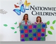 Hanby’s Quilting Club Crochets Baby Blanket for Nationwide Children’s Hospital