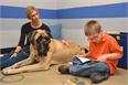 Hawthorne Children Read to Canine Companions