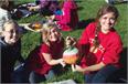 Heritage Service Club Members Enjoy Fall Activities with Robert Frost Students