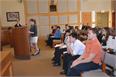 8th Grade Students Prepare for Regional Mock Trial Competition