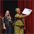 Nobel Peace Prize Laureate Leymah Gbowee Speaks at Westerville North High School