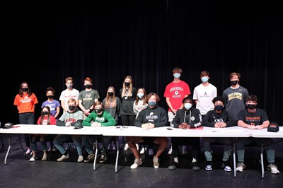 Westerville Central High School Class of 2021 athletic signings spring 2021