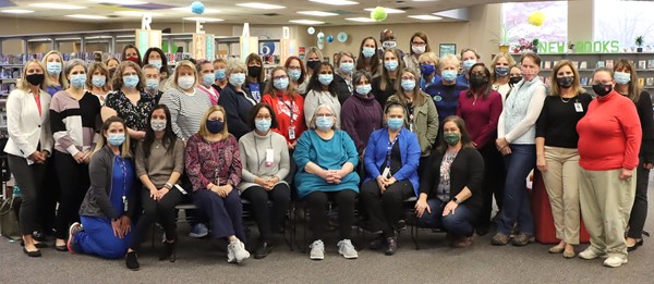 Group photo of WCSD nurses and health aides