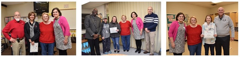 Westerville Education Foundation Teachers of the Month for December